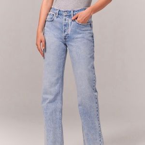 Abercrombie and Fitch Low Rise 90s Baggy Jean